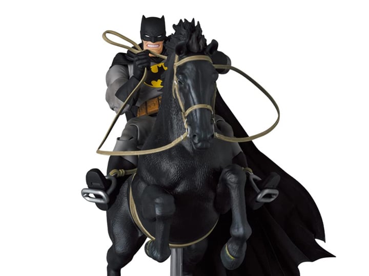 Batman: The Dark Knight Returns MAFEX No.205 Batman & Horse Action Figure Gallery Image 1