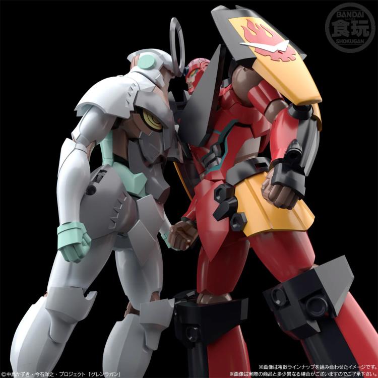 Tengen Toppa Gurren Lagann SMP Vol. 1 Gurren Lagann and Enki Model Kit Set Gallery Image 11