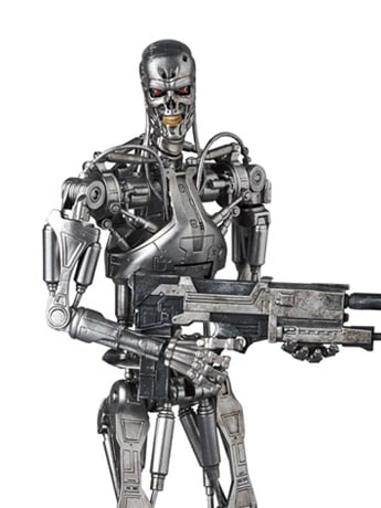 Terminator 2: Judgement Day MAFEX No.206 Endoskeleton (T2 Ver.) Action Figure Gallery Image 2