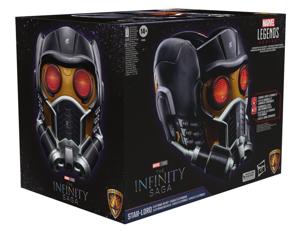 Infinity Saga Marvel Legends Star-Lord 1:1 Scale Wearable Helmet Gallery Image 16