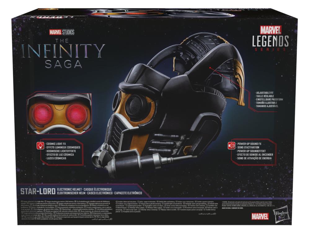 Infinity Saga Marvel Legends Star-Lord 1:1 Scale Wearable Helmet Gallery Image 14