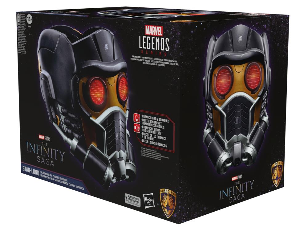 Infinity Saga Marvel Legends Star-Lord 1:1 Scale Wearable Helmet Gallery Image 15