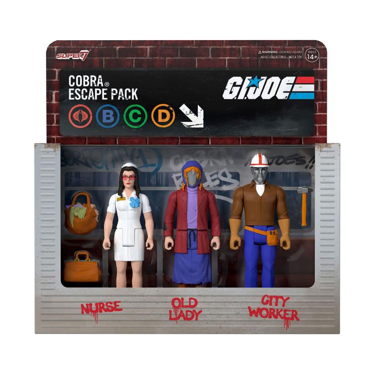 G.I. Joe Reaction Cobra Escape Three-Pack Gallery Image 7