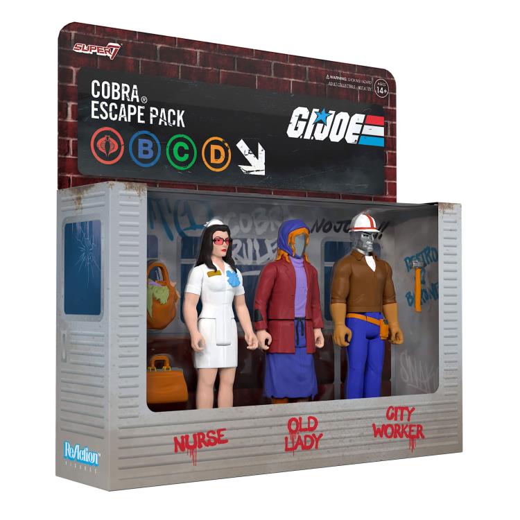 G.I. Joe Reaction Cobra Escape Three-Pack Gallery Image 8