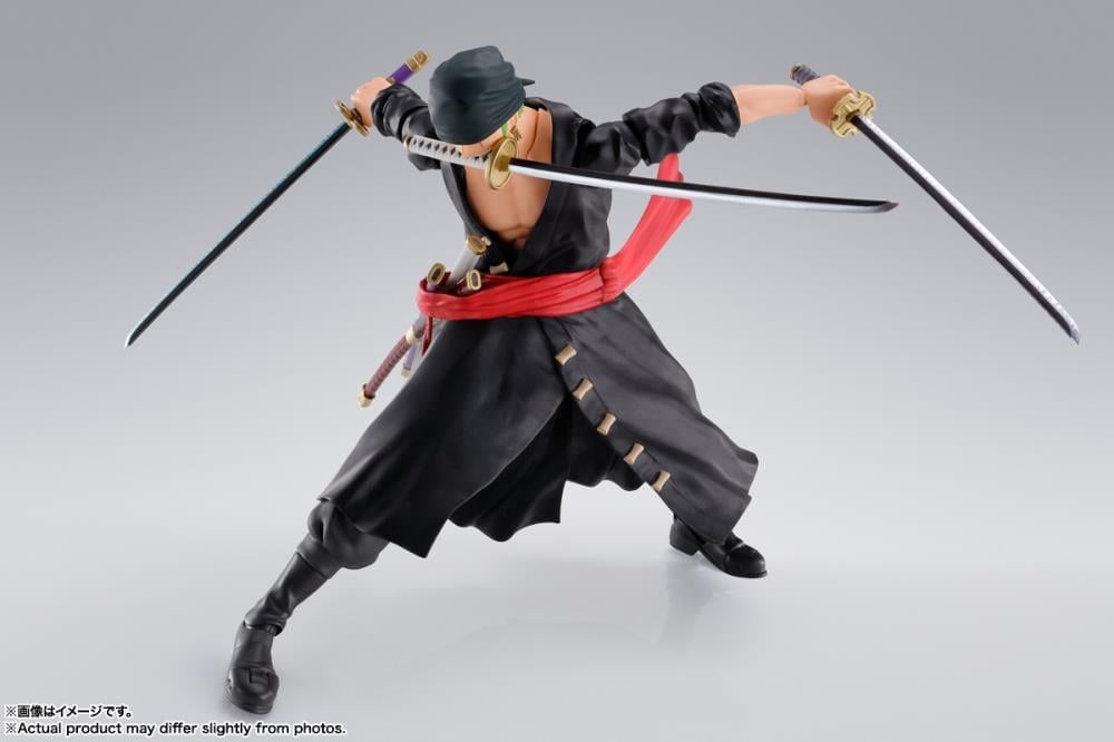 One Piece S.H.Figuarts Roronoa Zoro (The Raid on Onigashima) Action Figure Gallery Image 9