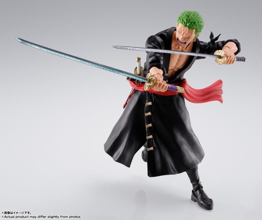 One Piece S.H.Figuarts Roronoa Zoro (The Raid on Onigashima) Action Figure Gallery Image 7