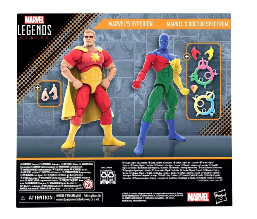 海外 Marvel Legends Squadron Supreme 2体セット Amazon.com: Marvel Squadron Supreme Legends Pack of 2 Marvel's
