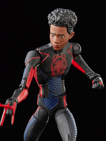 Spider-Man: Across the Spider-Verse Marvel Legends Miles Morales Action Figure Gallery Image 2
