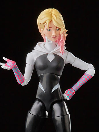 Spider-Man: Across the Spider-Verse Marvel Legends Spider-Gwen Action Figure Gallery Image 2