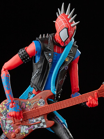 Spider-Man: Across the Spider-Verse Marvel Legends Spider-Punk Action Figure Gallery Image 2