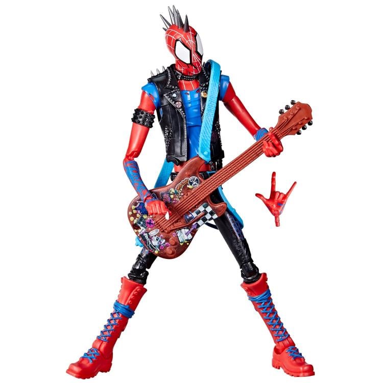 Spider-Man: Across the Spider-Verse Marvel Legends Spider-Punk Action Figure Gallery Image 6