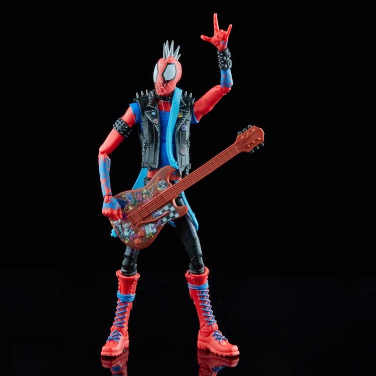 Spider-Man: Across the Spider-Verse Marvel Legends Spider-Punk Action Figure Gallery Image 5