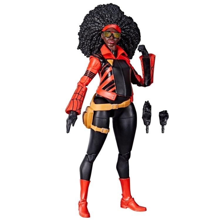 Spider-Man: Across the Spider-Verse Marvel Legends Jessica Drew Action Figure Gallery Image 7