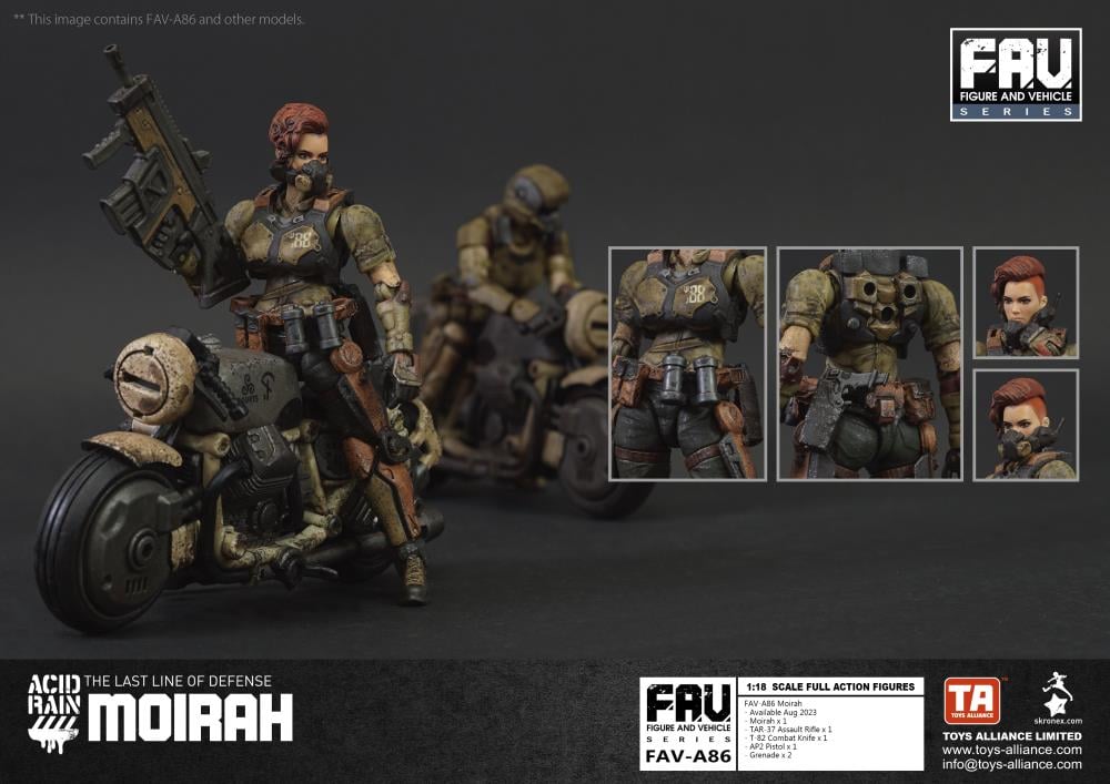 Acid Rain FAV-A86 Moirah Action Figure