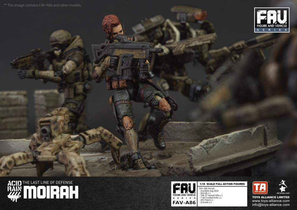 Acid Rain FAV-A86 Moirah Action Figure