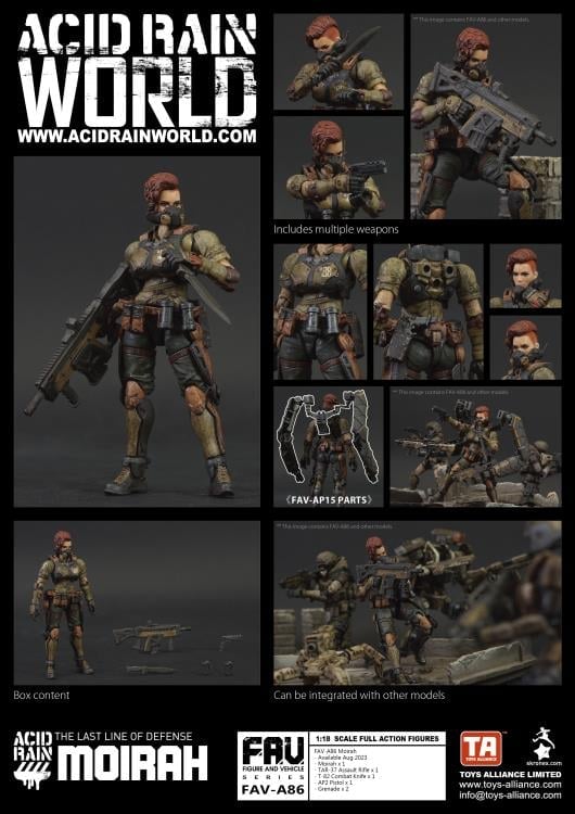 アシッドレイン　モイラ　fav-A86 Acid Rain FAV-A86 Moirah Action Figure