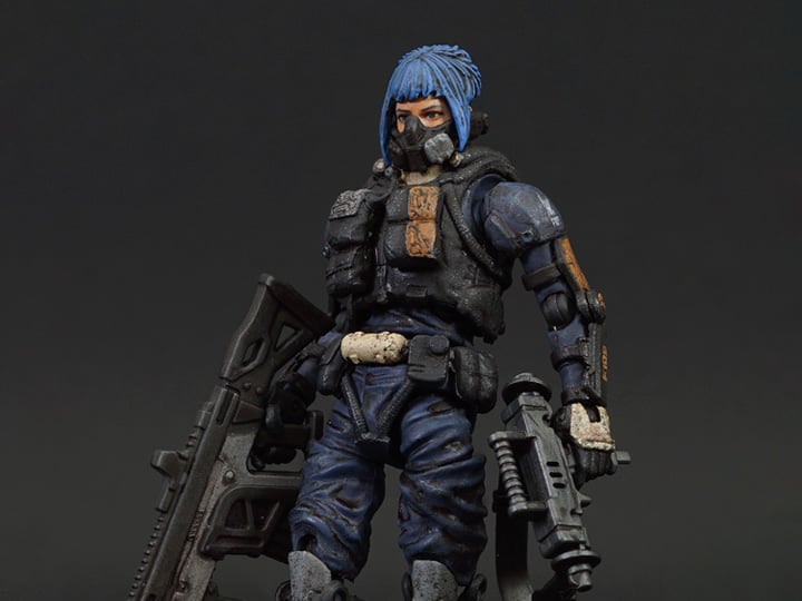 アシッドレイン　Nadia & Barghest フィギュアセット Acid Rain FAV-A87 Nadia Action Figure