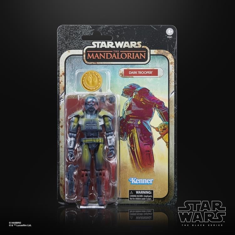 Star Wars: The Black Series Credit Collection Deluxe Dark Trooper (The Mandalorian) Gallery Image 11