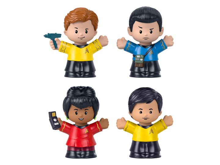 Star Trek Little People Collector Four-Pack Gallery Image 1