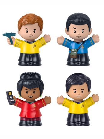 Star Trek Little People Collector Four-Pack Gallery Image 2