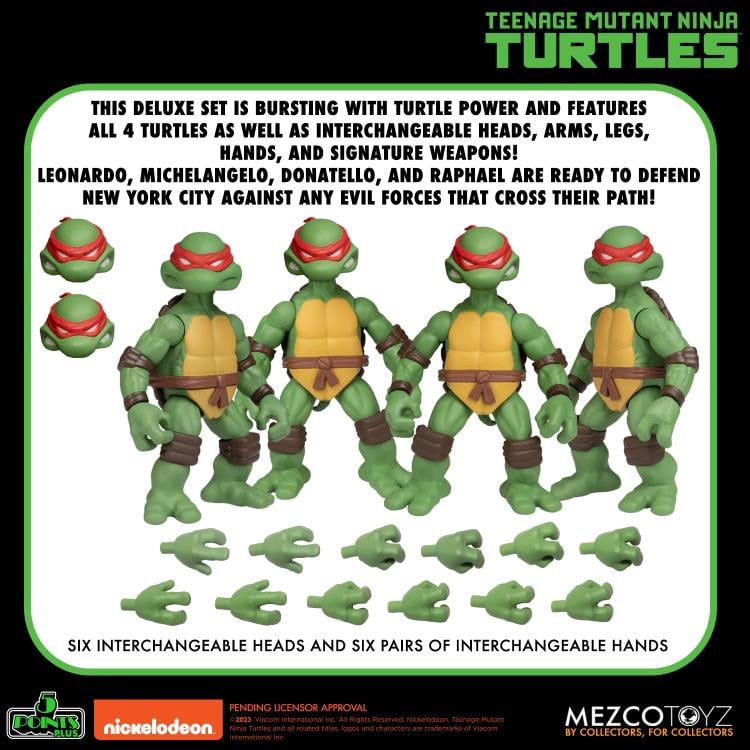 Teenage Mutant Ninja Turtles 5 Points Plus Boxed Set