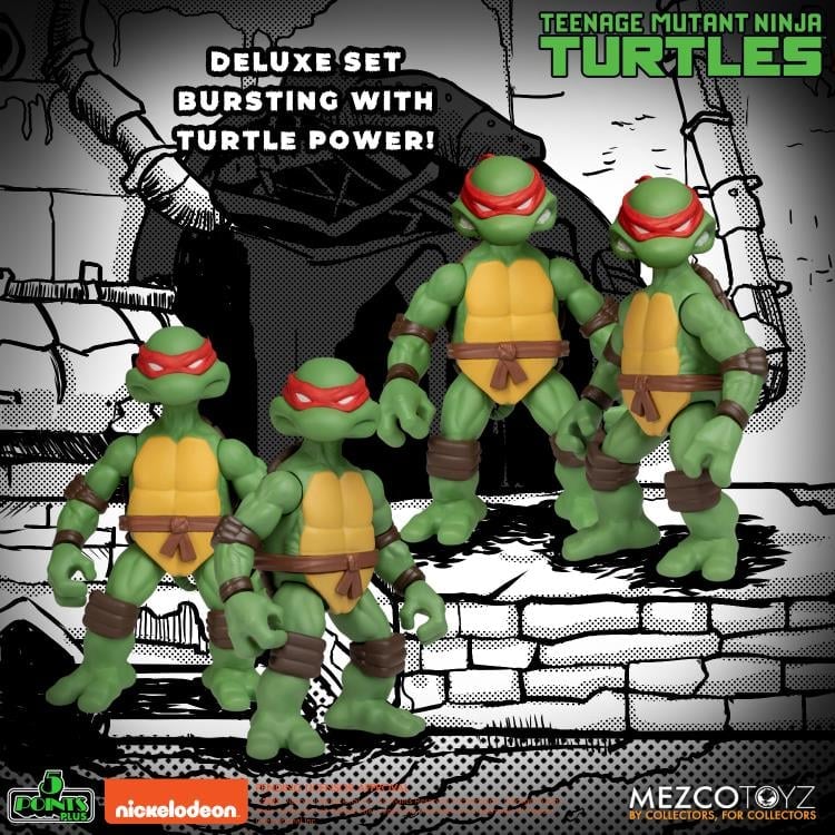 Teenage Mutant Ninja Turtles 5 Points Plus Boxed Set Gallery Image 5