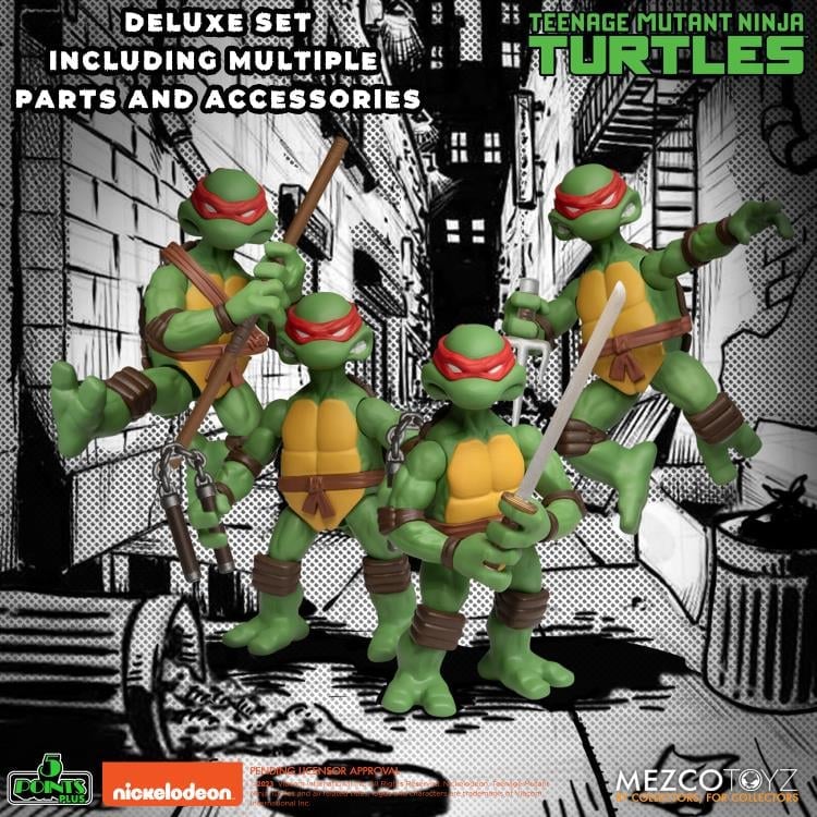 Teenage Mutant Ninja Turtles 5 Points Plus Boxed Set Gallery Image 3