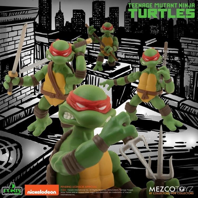 Teenage Mutant Ninja Turtles 5 Points Plus Boxed Set