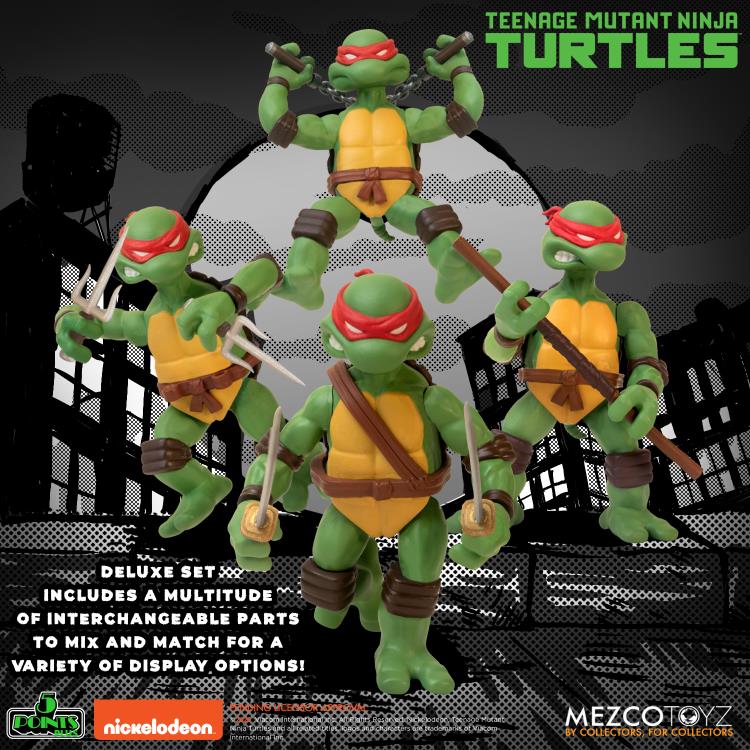 Teenage Mutant Ninja Turtles 5 Points Plus Boxed Set Gallery Image 9