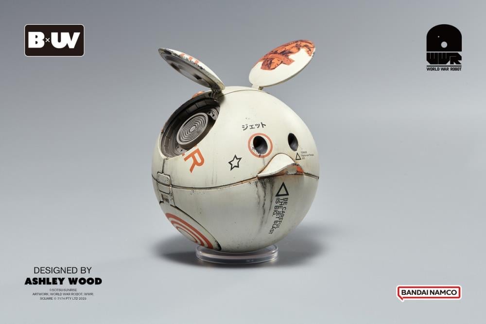 はなたろう Mobile Suit Gundam x World War Robot a.k.a. Squaro Haro Big Size