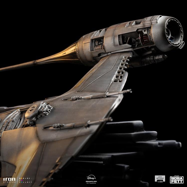 The Book of Boba Fett Mando's N-1 Starfighter 1/20 Demi Art Scale Limited Edition Statue Gallery Image 9