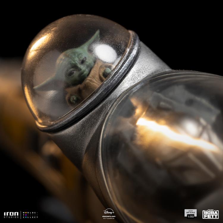 The Book of Boba Fett Mando's N-1 Starfighter 1/20 Demi Art Scale Limited Edition Statue Gallery Image 10