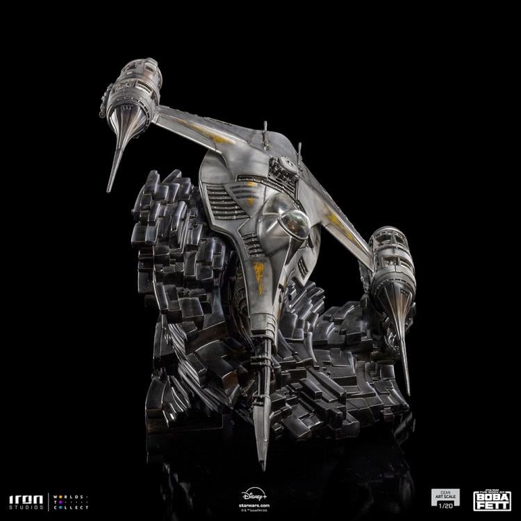 The Book of Boba Fett Mando's N-1 Starfighter 1/20 Demi Art Scale Limited Edition Statue Gallery Image 6