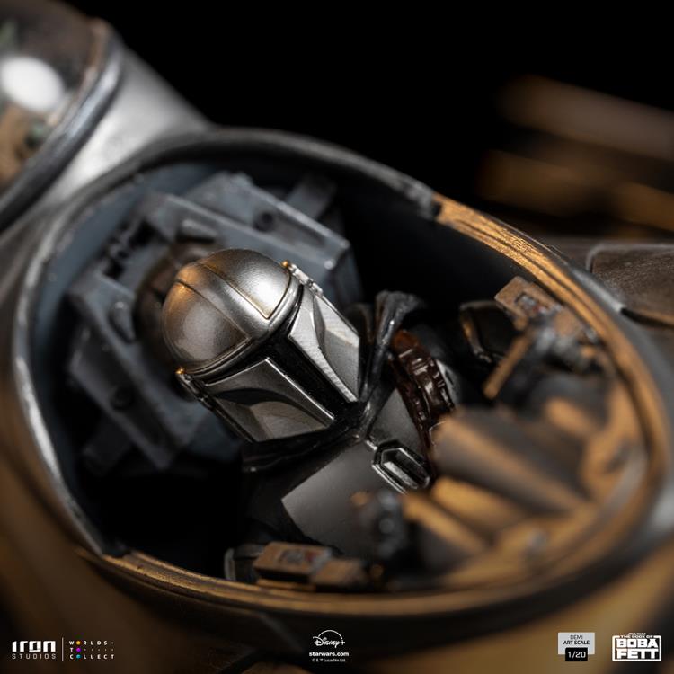 The Book of Boba Fett Mando's N-1 Starfighter 1/20 Demi Art Scale Limited Edition Statue Gallery Image 11