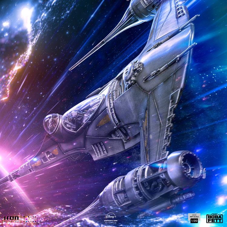 The Book of Boba Fett Mando's N-1 Starfighter 1/20 Demi Art Scale Limited Edition Statue Gallery Image 14