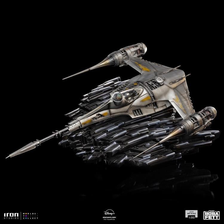 The Book of Boba Fett Mando's N-1 Starfighter 1/20 Demi Art Scale Limited Edition Statue Gallery Image 7