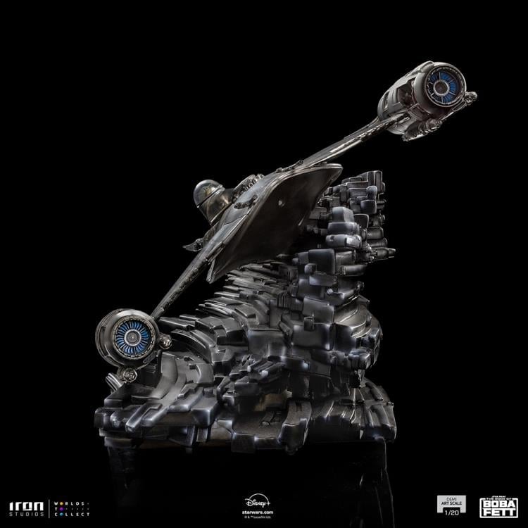 The Book of Boba Fett Mando's N-1 Starfighter 1/20 Demi Art Scale Limited Edition Statue Gallery Image 4