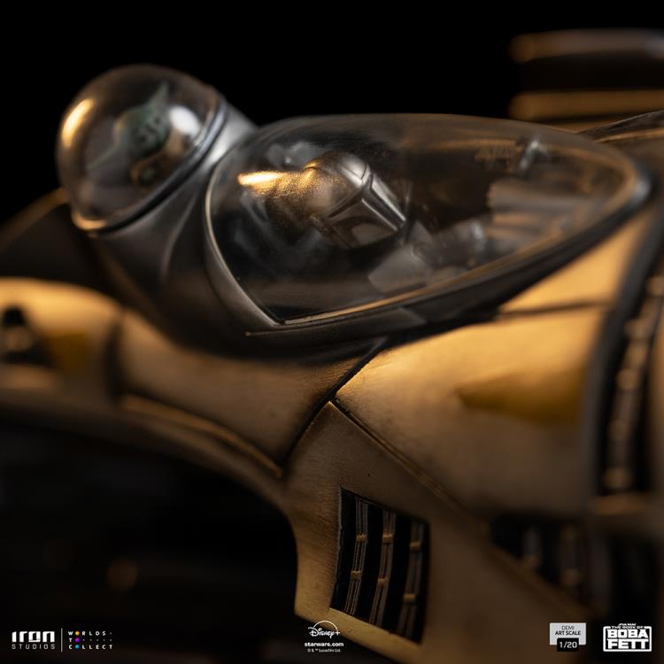 The Book of Boba Fett Mando's N-1 Starfighter 1/20 Demi Art Scale Limited Edition Statue Gallery Image 13