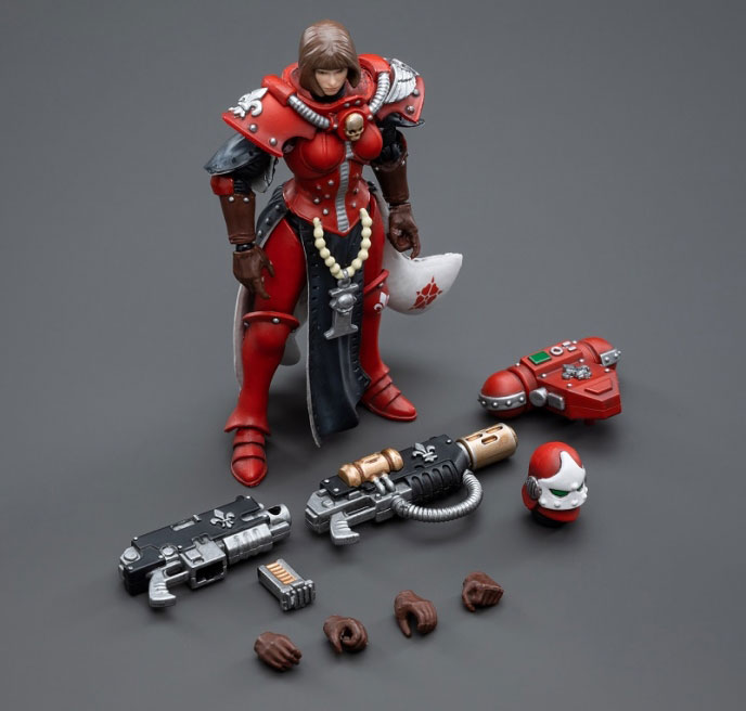 Warhammer 40K Adepta Sororitas Battle Sisters Order of the Bloody Rose Sister Lonell 1/18 Scale Figure Gallery Image 9