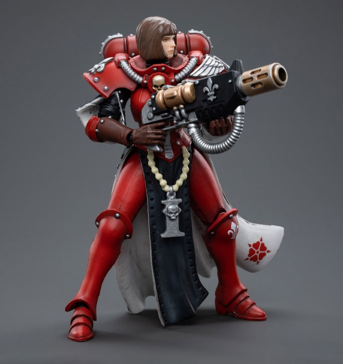 Warhammer 40K Adepta Sororitas Battle Sisters Order of the Bloody Rose Sister Lonell 1/18 Scale Figure Gallery Image 8