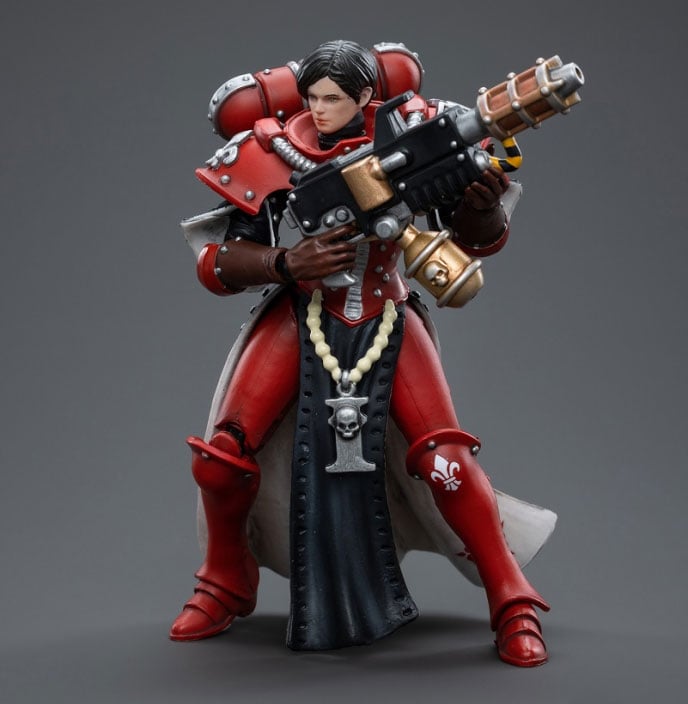 Warhammer 40K Adepta Sororitas Battle Sisters Order of the Bloody Rose Sister Ignacia 1/18 Scale Figure Gallery Image 9