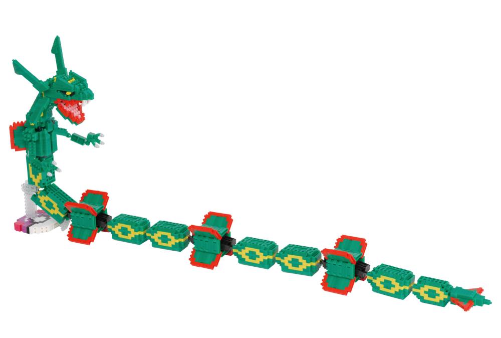 Pokemon Nanoblock Pokemon Series Rayquaza Extreme Deluxe Edition Gallery Image 7