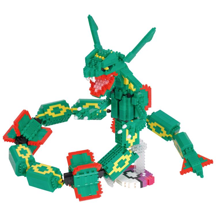 Pokemon Nanoblock Pokemon Series Rayquaza Extreme Deluxe Edition Gallery Image 5