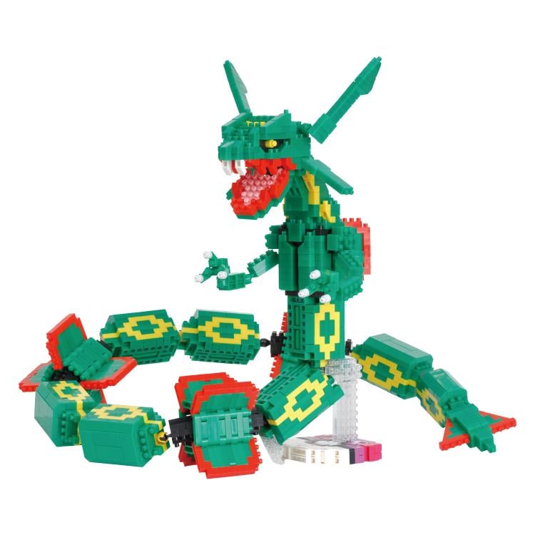 Pokemon Nanoblock Pokemon Series Rayquaza Extreme Deluxe Edition Gallery Image 6