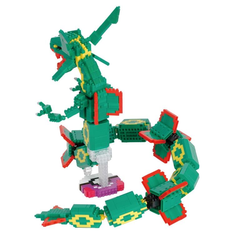 Pokemon Nanoblock Pokemon Series Rayquaza Extreme Deluxe Edition Gallery Image 4