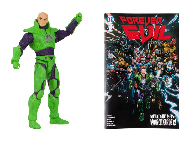 DC Comics Page Punchers Lex Luthor 3" Figure with Comic Gallery Image 1