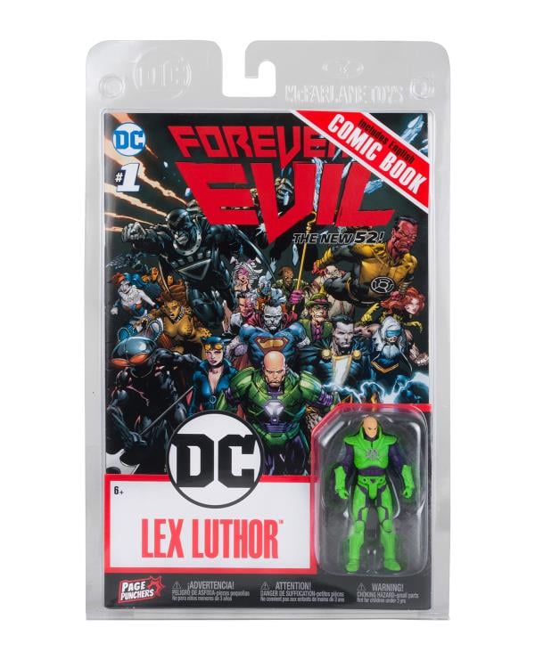 DC Comics Page Punchers Lex Luthor 3" Figure with Comic Gallery Image 10