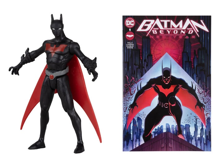 DC Comics Page Punchers Batman Beyond 3" Figure with Comic Gallery Image 1