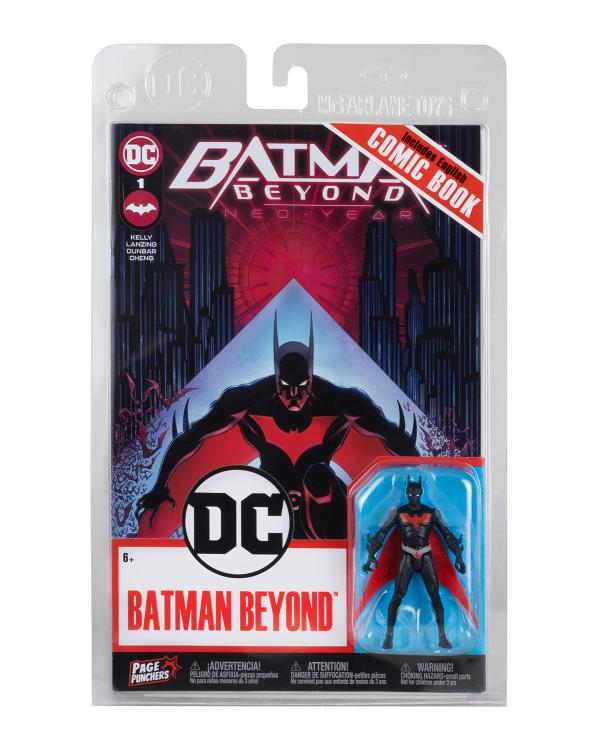 DC Comics Page Punchers Batman Beyond 3" Figure with Comic Gallery Image 10