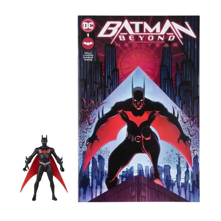 DC Comics Page Punchers Batman Beyond 3" Figure with Comic Gallery Image 9